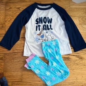 Disney’s Frozen II girls pj set size 4T